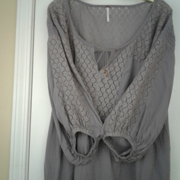 CP Shades Tops - Lavender Boho Tunic Top
